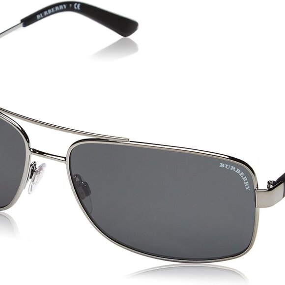 Men's Lightweight Gunmetal Grey Pilot Sunglasses 63mm - Perfect for Any Occasion - Picture 1 of 4